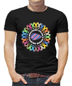 Kansas City Chiefs Whatever Color Cancer Sucks Nfl 2023 Shirt Kansas City Chiefs Whatever Color Cancer Sucks Nfl 2023 Shirt