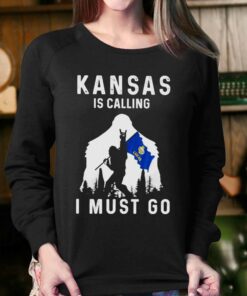 Kansas Is Calling I Must Go Bigfoot T-shirt 3 Kansas Is Calling I Must Go Bigfoot T shirt 4