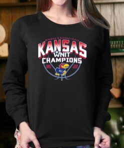 Kansas Jayhawks 2023 Ncaa Womens Basketball Nit Champions T shirt 4