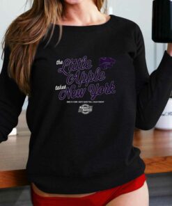 Kansas State Basketball The Little Apple Takes New York T-shirt Kansas State Basketball The Little Apple Takes New York T-shirt