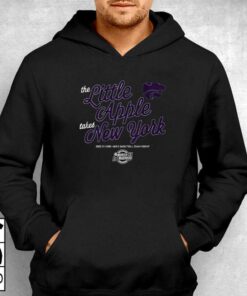 Kansas State Basketball The Little Apple Takes New York T shirt 3
