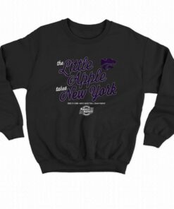 Kansas State Basketball The Little Apple Takes New York T shirt 4
