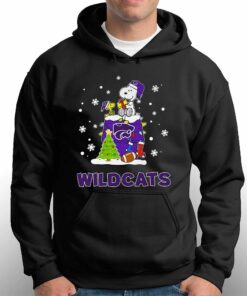 Kansas State Wildcats Snoopy Christmas Shirt Hoodie Sweater 3