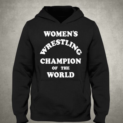 Kauffman Womens Wrestling Champion Of The World Shirt