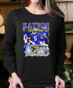 Kayvon Thibodeaux New York Giants Vintage Shirt 4