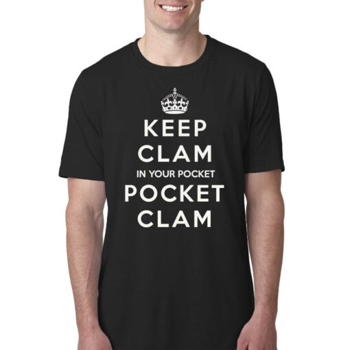 Keep Clam In Your Pocket Pocket Clam Shirt