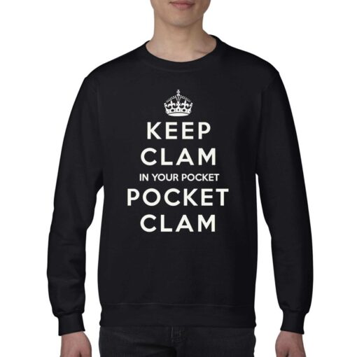 Keep Clam In Your Pocket Pocket Clam Shirt