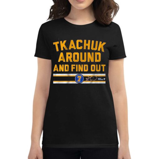 Keith Tkachuk Around And Find Out T-shirt