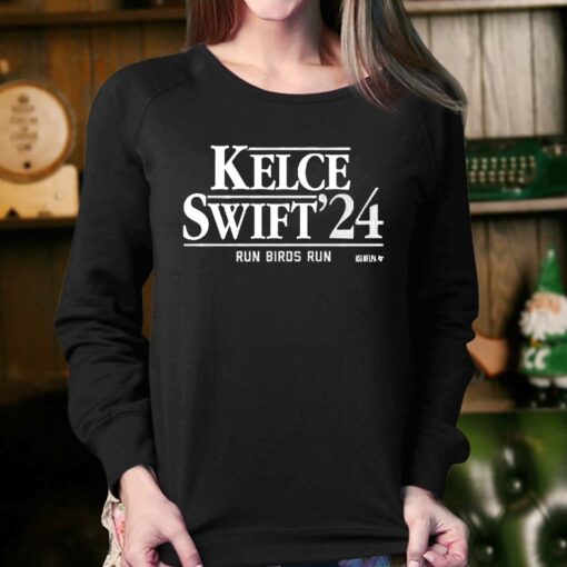 Kelce Swift ’24 Run Birds Run Shirt