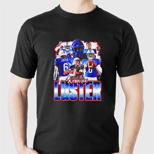 Keldric Luster Smu Mustangs Vintage Shirt