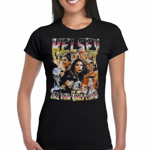 Kelsey Plum 2022 Wnba Champions Vintage 90s T-shirt