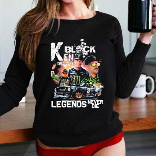 Ken Block 1967-2023 Legend Never Die Signatures Shirt