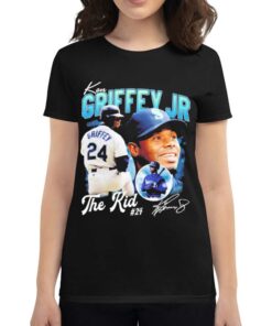 Ken Griffey Jr The Kid Basketball Legend Signature Vintage T-shirt Ken Griffey Jr The Kid Basketball Legend Signature Vintage T-shirt