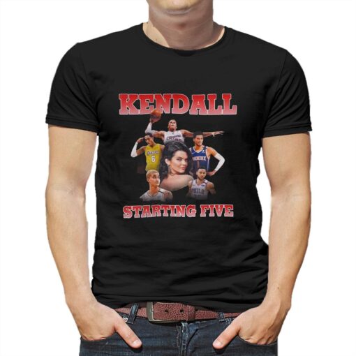 Kendall Jenner Team Starting Five T Shirt