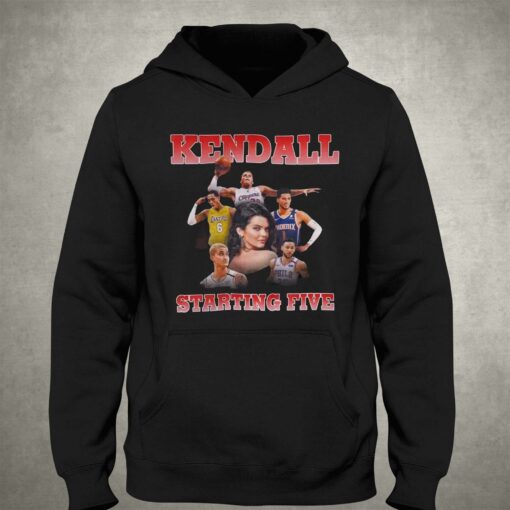 Kendall Jenner Team Starting Five T Shirt