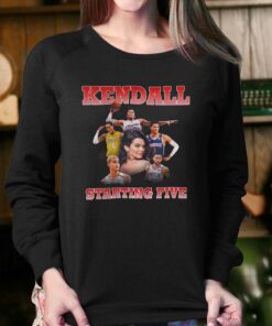 Kendall Jenner Team Starting Five T Shirt 3 Kendall Jenner Team Starting Five T Shirt 4