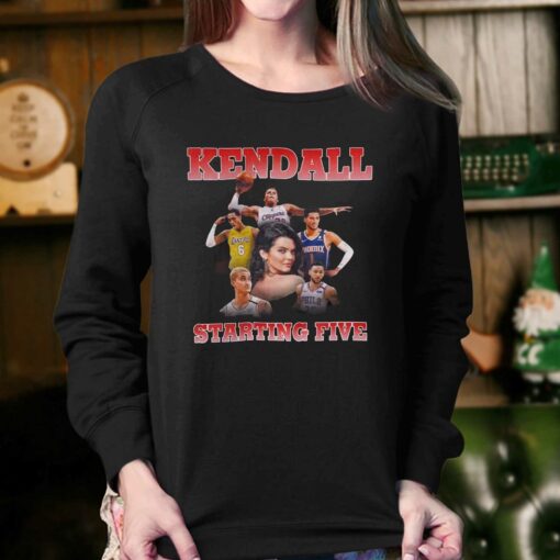 Kendall Jenner Team Starting Five T Shirt