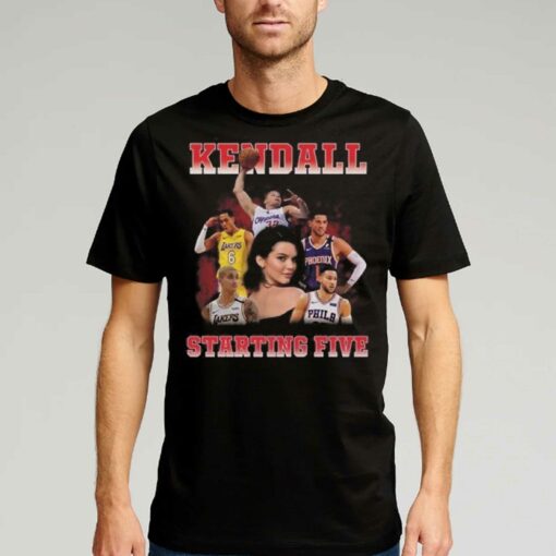 Kendall Starting Five Shirt Loahaddian Kendall Jenner Team Shirt