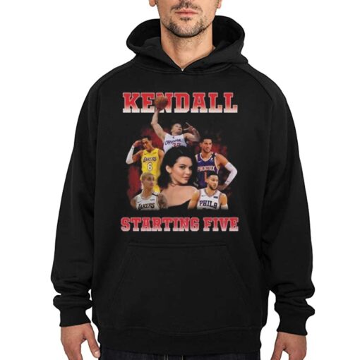 Kendall Starting Five Shirt Loahaddian Kendall Jenner Team Shirt