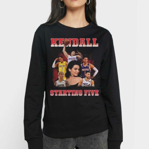 Kendall Starting Five Shirt Loahaddian Kendall Jenner Team Shirt