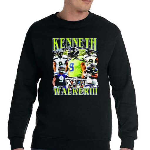 Kenneth Walker Iii Seattle Seahawks Vintage Shirt