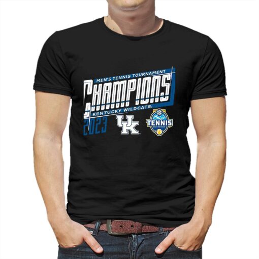 Kentucky Wildcats 2023 Sec Mens Tennis Tournament Champions Shirt