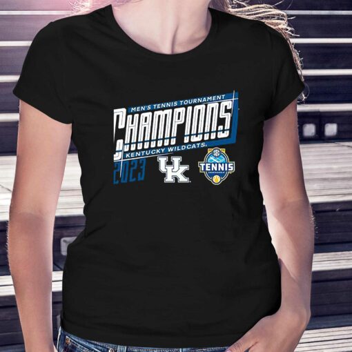 Kentucky Wildcats 2023 Sec Mens Tennis Tournament Champions Shirt