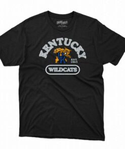 Kentucky Wildcats Old-school Pill Enzyme Washed T-shirt Kentucky Wildcats Old-school Pill Enzyme Washed T-shirt