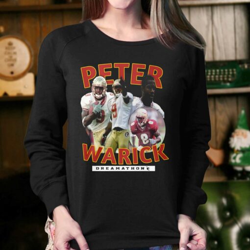 Keon Coleman Fsu Wear Peter Warrick T-shirt