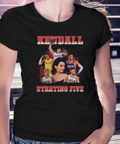 Kim Kardashian Kendall Starting Five Shirt Kim Kardashian Kendall Starting Five Shirt