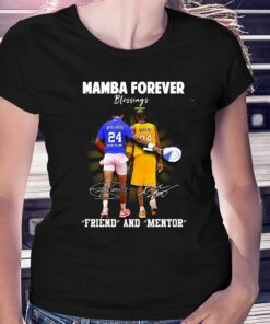 Kobe Bryant Novak Djokovic Mamba Forever Friend And Mentor Blessings T-shirt 1 Kobe Bryant Novak Djokovic Mamba Forever Friend And Mentor Blessings T shirt 2