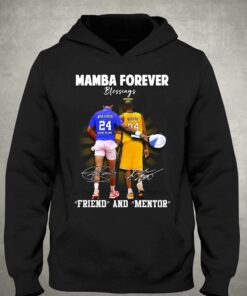 Kobe Bryant Novak Djokovic Mamba Forever Friend And Mentor Blessings T-shirt 2 Kobe Bryant Novak Djokovic Mamba Forever Friend And Mentor Blessings T shirt 3