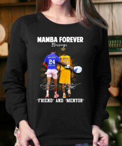 Kobe Bryant Novak Djokovic Mamba Forever Friend And Mentor Blessings T-shirt 3 Kobe Bryant Novak Djokovic Mamba Forever Friend And Mentor Blessings T shirt 4