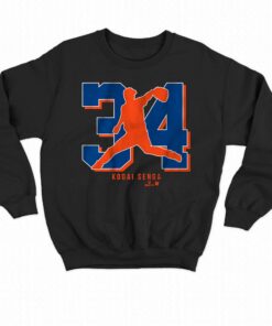 Kodai Senga 34 Number Silo Shirt 3 Kodai Senga 34 Number Silo Shirt 4