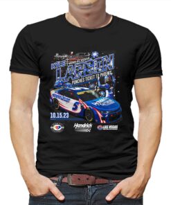 Kyle Larson Checkered Flag Sports 2023 South Point 400 Race Winner T-shirt
