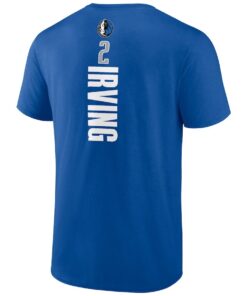 Kyrie Irving Dallas Mavericks Fanatics Branded Playmaker Name Number T-shirt