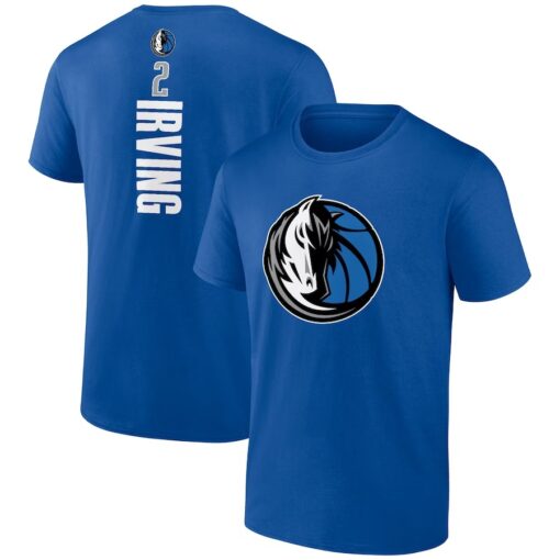 Kyrie Irving Dallas Mavericks Fanatics Branded Playmaker Name Number T-shirt