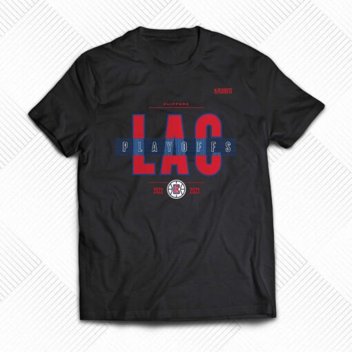 La Clippers Fanatics Branded 2023 Nba Playoffs Jump Ball T-shirt