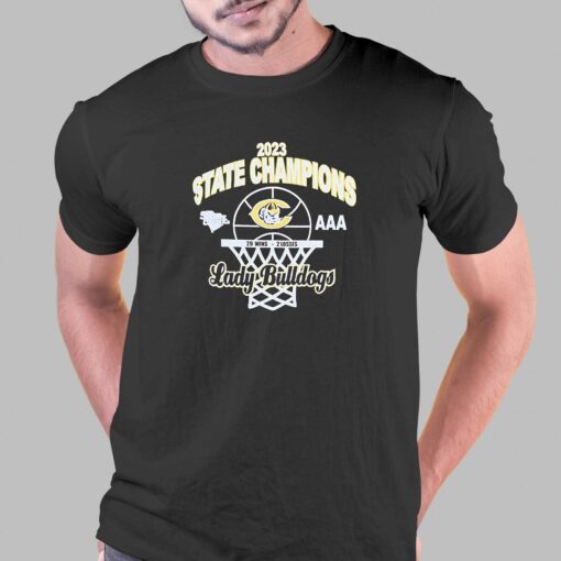 Lady Bulldogs 2023 Aaa State Womens Basketball Champions Shirt