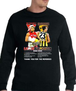 Lance Franklin 2005-2023 Thank You For The Memories Signature Shirt 3 Lance Franklin 2005 2023 Thank You For The Memories Signature Shirt 4
