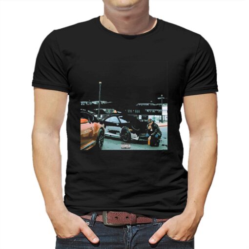 Larry June Merch Spaceships On The Blade Album Shirt