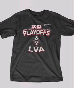 Las Vegas Aces Stadium Essentials 2023 Wnba Playoffs Dust T-shirt