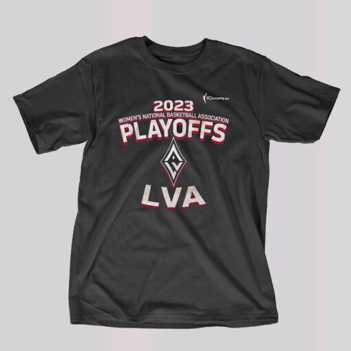 Las Vegas Aces Stadium Essentials 2023 Wnba Playoffs Dust T-shirt