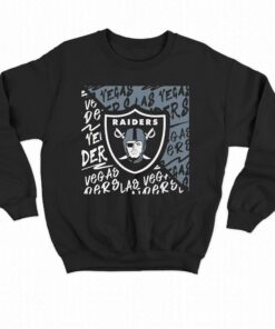 Las Vegas Raiders Divide T shirt 7