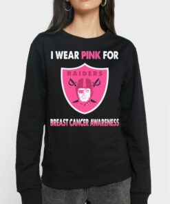 Las Vegas Raiders I Wear Pink For Breast Cancer Awareness Shirt 3 Las Vegas Raiders I Wear Pink For Breast Cancer Awareness Shirt 4