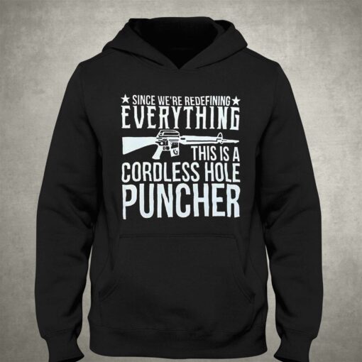 Lauren Boebert Calling Ar-15 Cordless Hole Puncher T-shirt