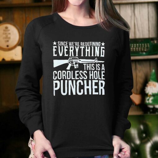 Lauren Boebert Calling Ar-15 Cordless Hole Puncher T-shirt