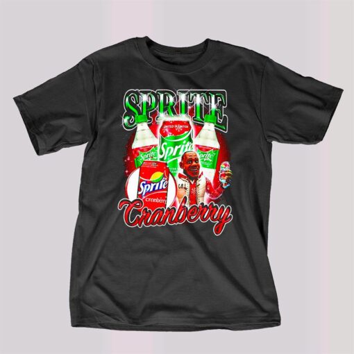 Lebron James Cartoon Sprite Cranberry Shirt