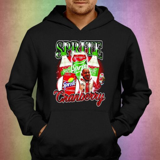 Lebron James Cartoon Sprite Cranberry Shirt