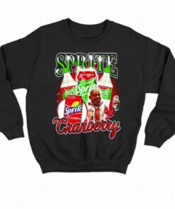 Lebron James Cartoon Sprite Cranberry Shirt 4